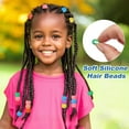 thumbnail image 5 of PPgejGEK Silicone Dreadlock Beads Set, 50Pcs Colorful Soft Hair Beads with Rubber Bands+Bead Needle+Storage Box, Rap Braiding Accessories for Kids Adults, Holiday Gifts Hair Decor for Braids Wigs, 5 of 9