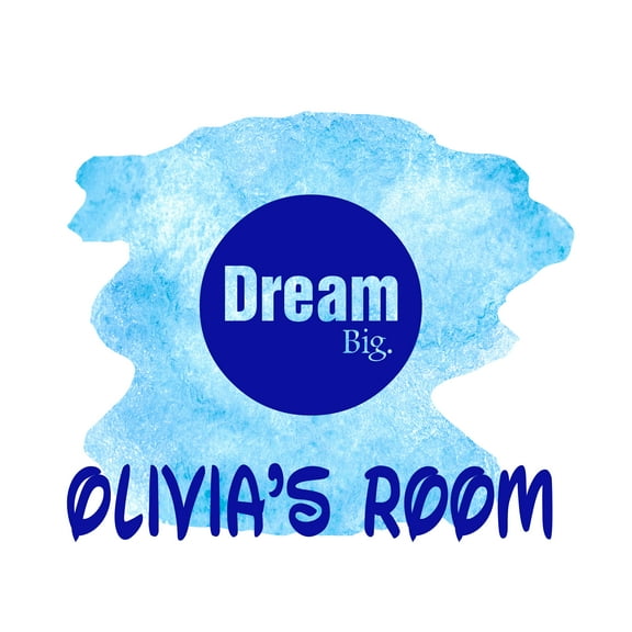 QUOTES - Multicolored Kids Bedroom Inspirational Quotes Decoration Sticker Dream Big Lettering Art Design Customized Name Home Wall Decal 40" x 36"