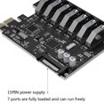 thumbnail image 4 of Tarjeta Orico Super Speed 7 Puerto Usb 3,0 Pci-e Express con una potencia de 15 pines Sata Feliz Sencillez, 4 of 5