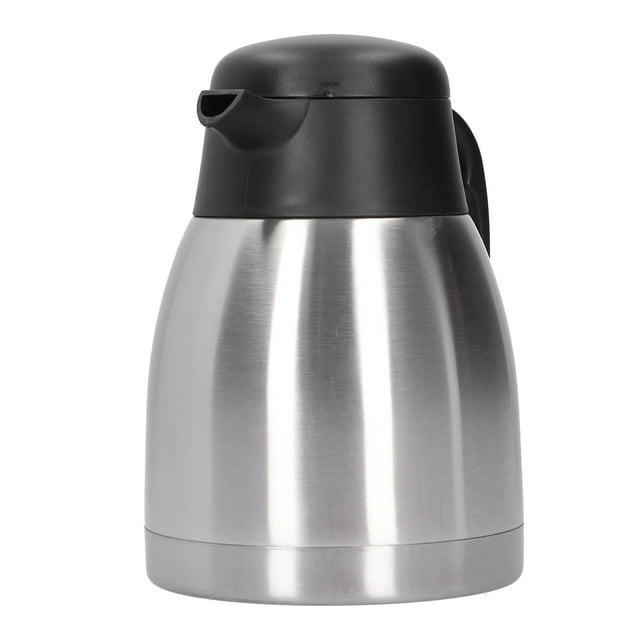 Insulated Vacuum Flask, Thermal Coffee Carafe, Safe And Healthy Easy To Heat Retaining Vacuum Seal For Household Supplies Tea, Water, And Coffee 1.5L