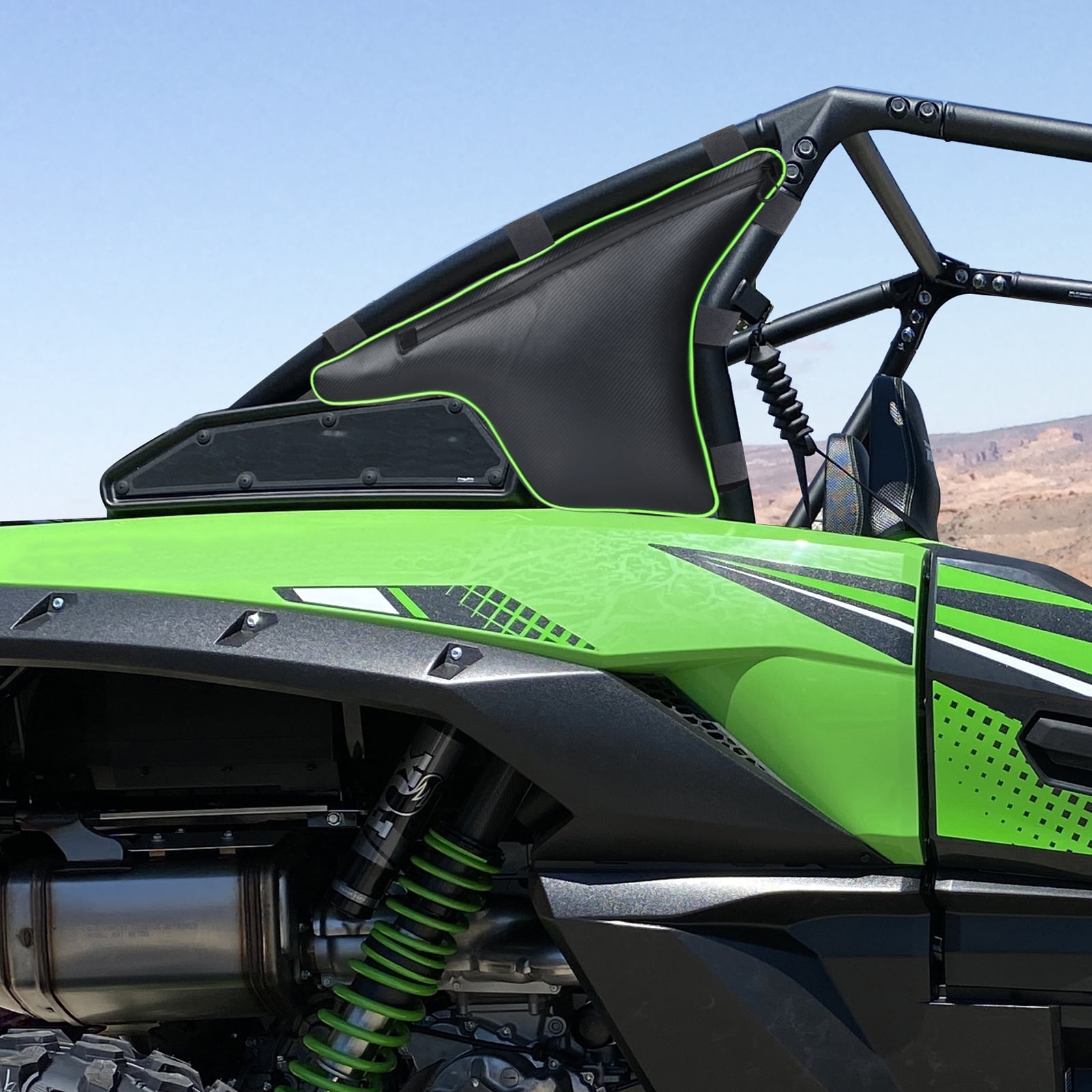 Goldfire UTV Teryx KRX 1000 Accessories Stock Triangle Truss Storage Bag Organzier for Kawasaki Teryx KRX 1000 2020+