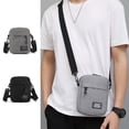 thumbnail image 1 of Bolso Bandolera Ajustable, con Orificio para Auriculares, Resistente Al Agua, Gran Capacidad, Compacto, Ideal para Senderismo, Ciclismo y Actividades Al Aire Libre., 1 of 6