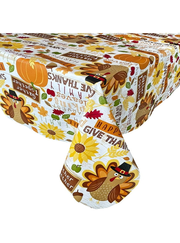 Thanksgiving Tablecloths in Table Linens