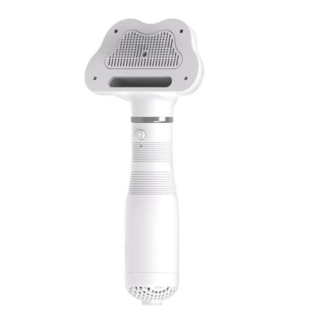 Pet Hair Dryer with Brush Portable & Quiet 2 In 1 Pet Grooming Hair Blower Dog and Cats Grooming Dryer with 3 Adjustable