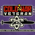thumbnail image 3 of CafePress - Cold War Vet Shirt Back T Shirt - Men's Classic Graphic Cotton T-Shirt, 3 of 4