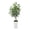 5FT, variant on Rugerasy 4FT Realistic Artificial Olive Tree - Faux Greenery with Crowned Canopy & Single Trunk - Low Maintenance Decorative Plant for Home, Office