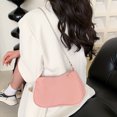 thumbnail image 4 of Bolsas De Hombro Bolso vagabundo de moda para mujer, bolso de axila versátil con cadena Simple para regalo (rosa) Ehuebsd Para Estrenar, 4 of 8