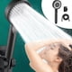 thumbnail image 4 of Ducha de mano de alta presión, cabezal de ducha para agua dura, modos de rociado de alta presión, ducha de mano para gimnasio en casa, baño de hotel para personas mayores con base de tubería de agua,, 4 of 8