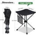 thumbnail image 7 of REDCAMP 2PCS Camping Stool,Small Folding Chair,15.7" Lightweight Folding Stool Compact Backpacking Stool with Carry Bag, 7 of 7