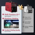 thumbnail image 4 of Soldador ARCCAPTAIN 6 en 1 de aluminio MIG 200A 110V/220V 200ml, 4 of 8
