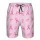 thumbnail image 3 of Balery Breast Cancer Awareness 1 Traje de Baño Estilo Hawaiano para Hombre, Shorts de Secado Rápido con Bolsillos-Large, 3 of 6