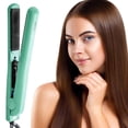thumbnail image 2 of MarQuee Beauty Professional Ceramic Styling Flat Iron Mint Green, 2 of 5