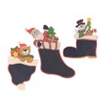 thumbnail image 3 of Coofit Pinces à Photo de Noël Décoratives 6 Pcs Pinces à Linge en Bois, 3 of 10
