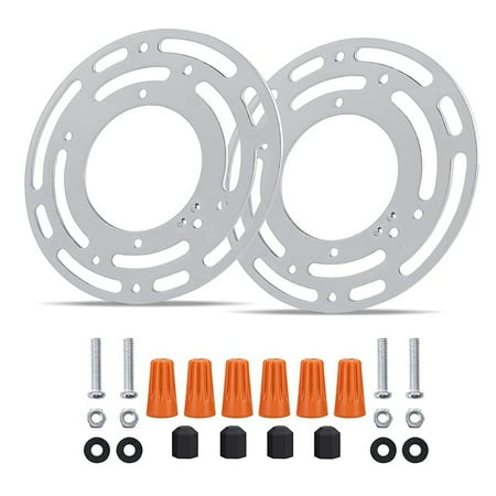 

Ceiling Light Fixture Mounting Bracket 4 Inches Diameter Light Fixture Mounting Plate for Mount Wall Light Light