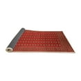 thumbnail image 2 of Ahgly Company Indoor Rectangle Oriental Orange Industrial Area Rugs, 2' x 3', 2 of 4