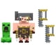 thumbnail image 2 of Figura de Acción Mattel Minecraft Legends Paquete Fidget Creeper vs Piglin Feroz de 3.25", 2 of 3