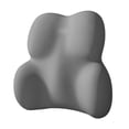 thumbnail image 1 of MERIGLARE Lumbars Support Pillow Low Back Support Cushion for Car Seats Resting Gaming gray, 1 of 9