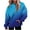 Blue, variant on XMMSWDLA Womens Neon Print Oversized Sweatshirt Drawstring Pullover Sweatshirt Trendy Sweater Tops Fall Fashion Clothes 2024