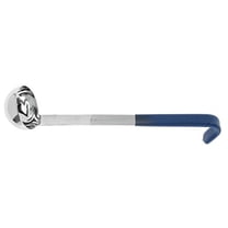 Vollrath 4980230 Blue Handled 2 Ounce Stainless Steel Ladle