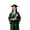 Dark Green, variant on Graduation Cap and Gown for Adults 2026 Tassel Graduation Gown Set for High School College