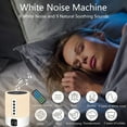 thumbnail image 2 of reloj despertador Bluetooth para niños, lámpara de noche táctil que cambia de color regulable, máquina portátil de ruido blanco, regalos para niñas adolescentes para niñas de 12 años, 2 of 5
