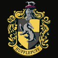 thumbnail image 2 of Men's Harry Potter Hufflepuff Gold Crest  Long Sleeve Shirt, 2 of 4