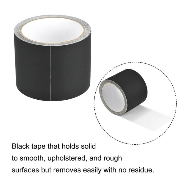 Gaffer Power Real Professional Premium Grade Gaffer Tape 4 Inch X 30 Yards,  Black- Made in The USA - Heavy Duty Gaffers Tape - Non-Reflective 