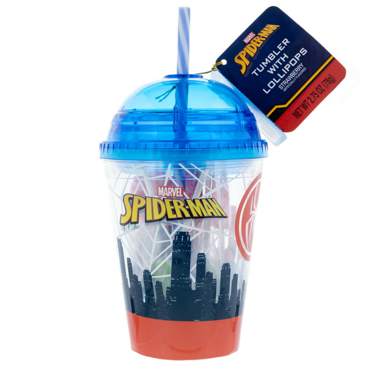 Galerie Marvel Spider-Man Dome Tumbler with Lid and Straw with
