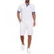 thumbnail image 2 of CAMISA POLO DE PIQUÉ PARA HOMBRE INSPIRADA EN EL DÍA DEL PADRE, CON PATTERN Y COLOR DE CONTRASTE, CAMISA DE GOLF L BLANCA, 2 of 6