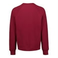 thumbnail image 2 of MV Sport Vintage Fleece Raglan Crewneck 17116 Garnet S, 2 of 3