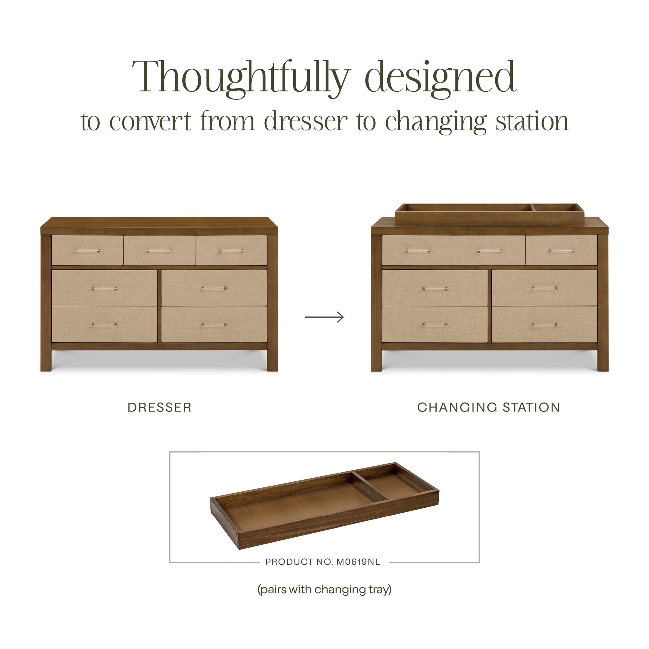 Namesake Eloise 7-Drawer Assembled Dresser