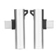 thumbnail image 4 of Adaptador de audio USB Cto, 2 unidades USB C a USB Cto Aux Adaptador USB Cto Audio Jack probado y confiable, 4 of 8