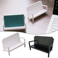 thumbnail image 4 of DJN 2025 New Desktop Ornament New Creative Sofa Modeling Business Card Holder Desktop Storage Business Card Base Office Supplies Abs B One Size, 4 of 4