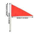 thumbnail image 3 of Versatile Set Of 20 Orange Triangle Flags For Garden Marking Dog Training And Events With A Variety Of Functional Flags, 3 of 8