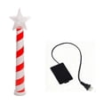 thumbnail image 2 of Christmas Tree Light Control Wand with Remote - Festive Glowing Star Decoration for Easy Holiday Lighting, 2 of 9