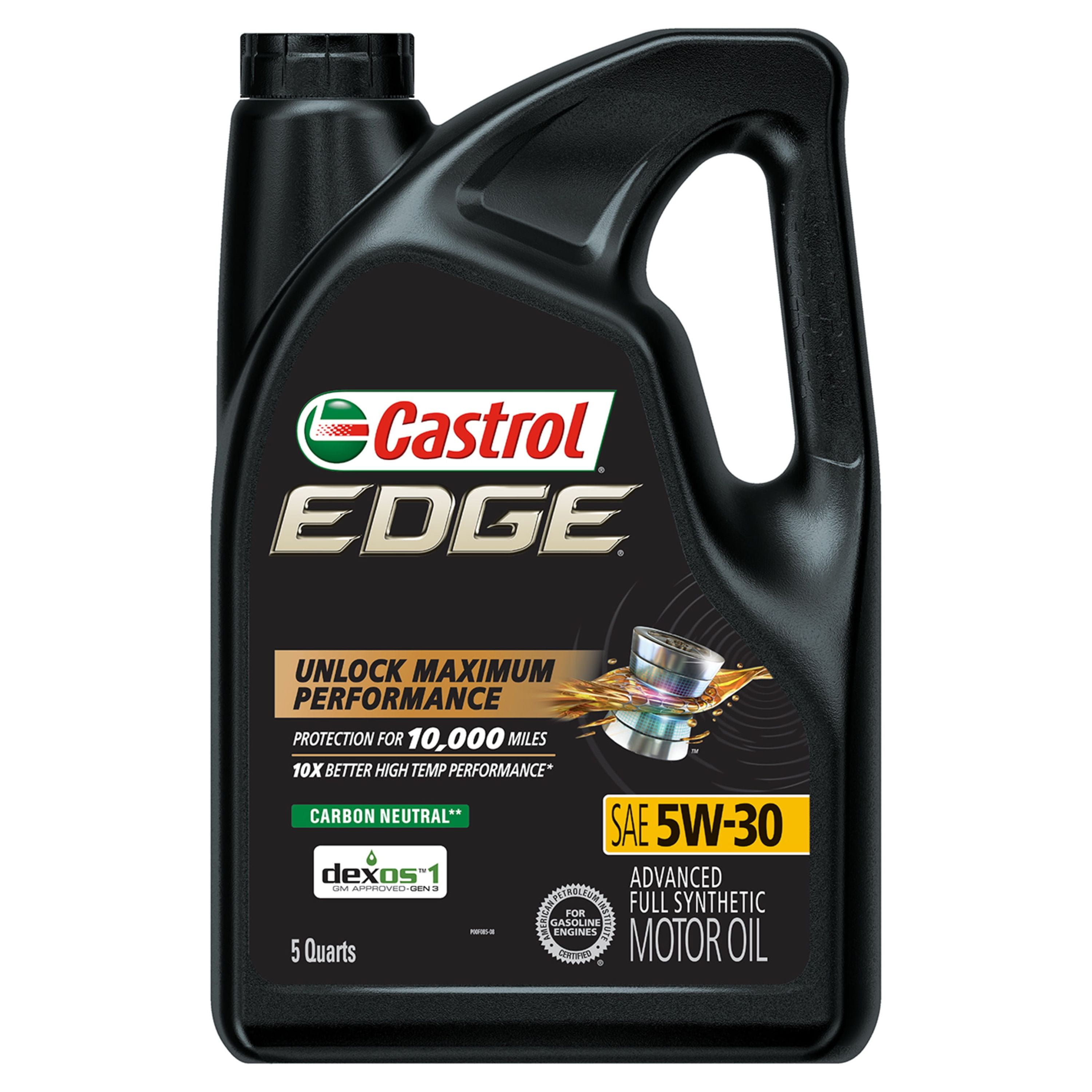 Castrol EDGE 5W-30LL Full Synthetic Engine Oil for Cars 1L