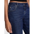 thumbnail image 4 of No Boundaries Straight Leg Jeans, 31.5'' Inseam, Women's 00-20, 4 of 5