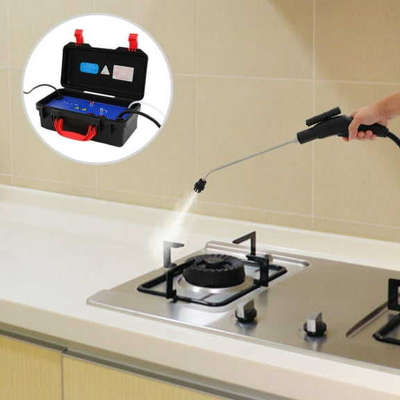 Dwellnix High-Pressure Steam Cleaner, 1700W Handheld with Adjustable Steam & Cold Water Mode, Ideal for Home, Kitchen, Bathroom, and Car Detailing Cleaning Tasks