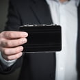 thumbnail image 2 of SHISUYAN Novel Business Card Storage Holder Safe Box Shape Card Box Portable Name Card Holder, 2 of 8