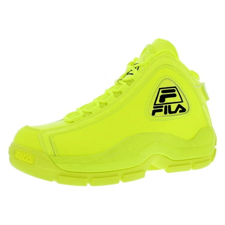 Fila Grant Hill 2 Mens Shoes Size 8, Color: Safety Yellow/Safety Yellow/Black