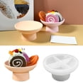 thumbnail image 2 of Osdhezcn Multifunctional Silicone Mold for Round Footed Bowls and Trays Home Decoration, 2 of 12