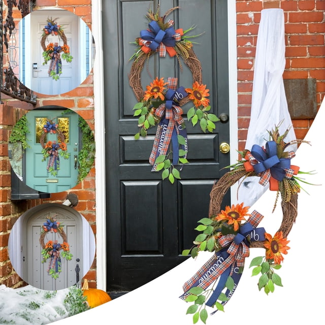 ShinYu Halloween Decoration Welcome Sign Decoration Dog Wall Hanging Family Garden
