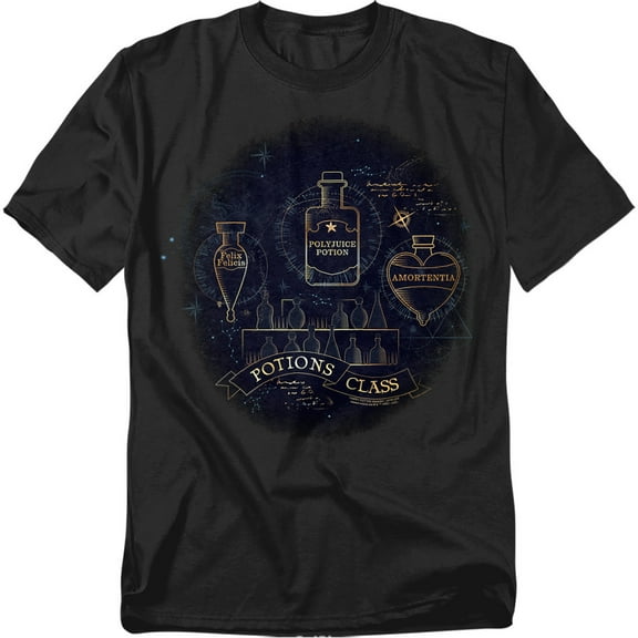 Harry Potter T-Shirt Potions Class Unisex Graphic Tee for Men & Women