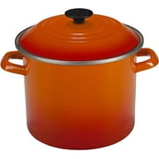 Le Creuset Enamel on Steel 8 Quart Stockpot Flame