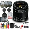 thumbnail image 1 of Canon EF-S 18-55mm F/3.5-5.6 IS II Lens (2042B002) + Filter + BackPack + More(International Model), 1 of 5