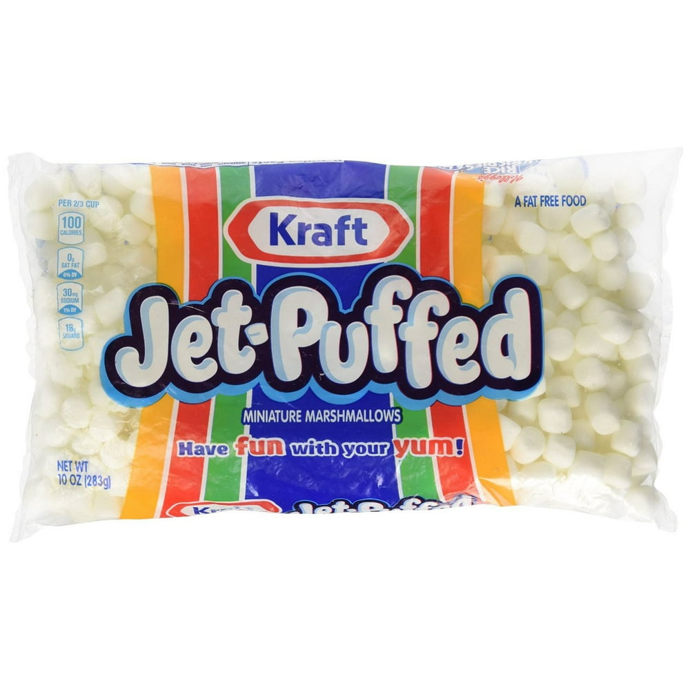 24 PACKS Jet Puffed Mini Marshmallows, 10.0Ounce Bag