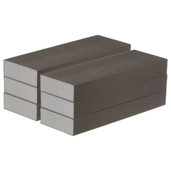 6 Packs Superfine Sanding Sponge Blocks 500-600 Grit Foam Sanding Block, 200x70x25mm