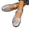 thumbnail image 7 of Willtoo Mary Jane Shoes Women, Hollow Flats for Women, Ballet Flats Shoes Round Toe Mary Jane Flats, Ankle Strap Spring Summer Shoes Dressy Comfortable, 7 of 7