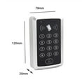 thumbnail image 3 of Access Control Keypad EM Card Reader Door Access Control System Door Lock Opener Keyboard System ,Easy to Install, 3 of 6