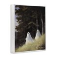 thumbnail image 2 of Stupell Industries Rustic Lodge Haunted Morning Ghosts White Framed Giclee Art, 16 x 20, by LSR Design Studio, 2 of 8